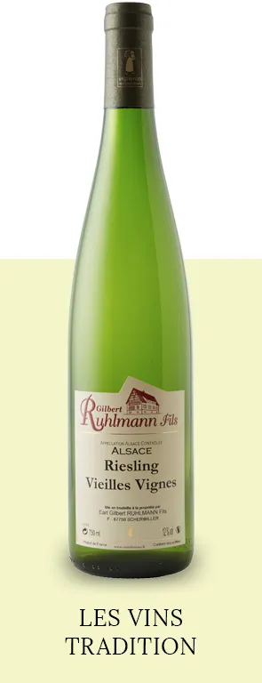 Vins Tradition du Domaine Ruhlmann à Scherwiller