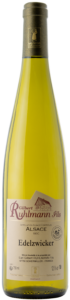 Bouteille d'Edelzwicker du Domaine Ruhlmann à Scherwiller