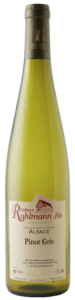 Bouteille de Pinot Gris du Domaine Ruhlmann à Scherwiller