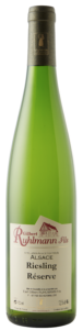 Bouteille de Riesling du Domaine Ruhlmann à Scherwiller