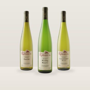 Coffret Découverte – Les 3 grands cépages d'Alsace – Gilbert Ruhlmann Fils